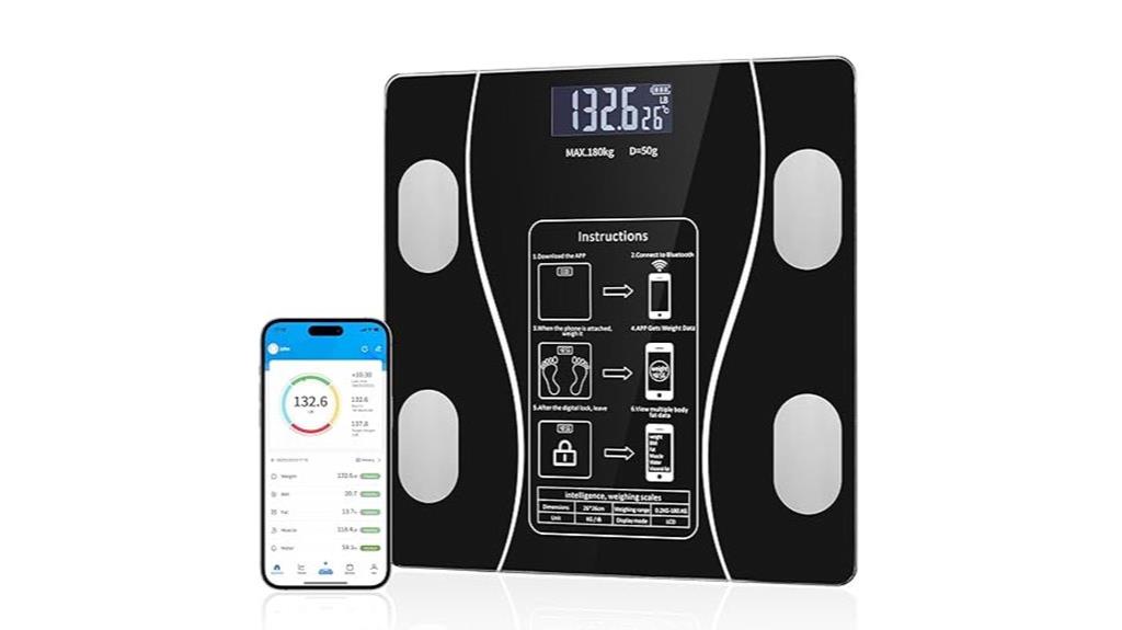 smart bluetooth body scale