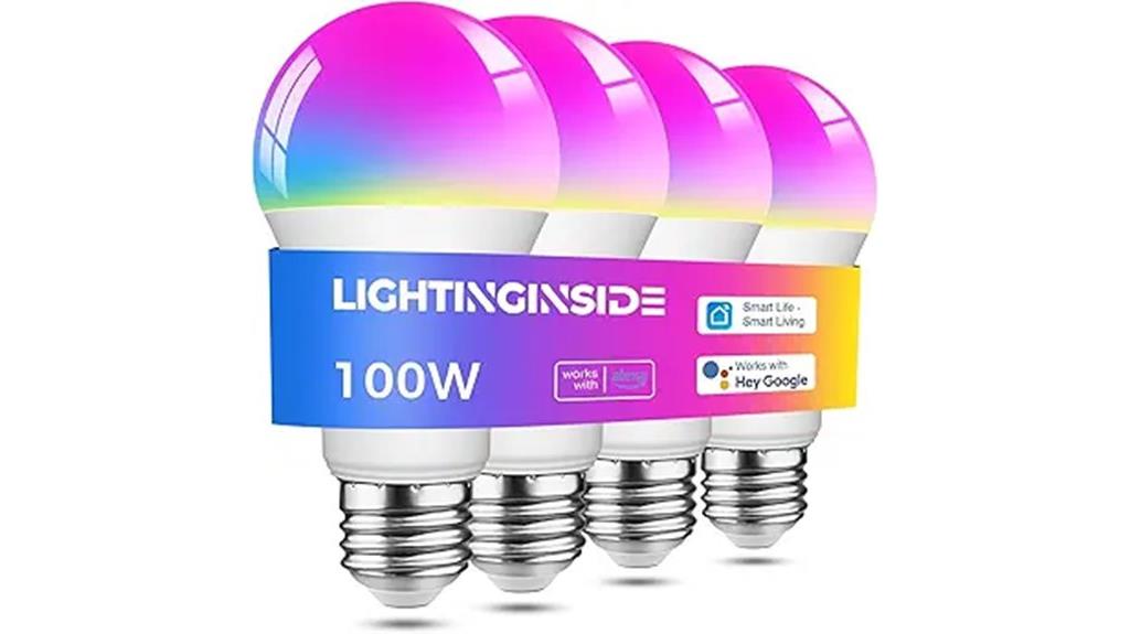 smart rgb wifi bulbs
