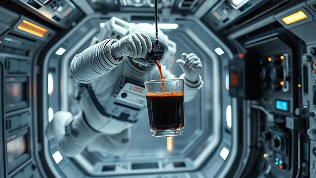 space coffee machine evolution