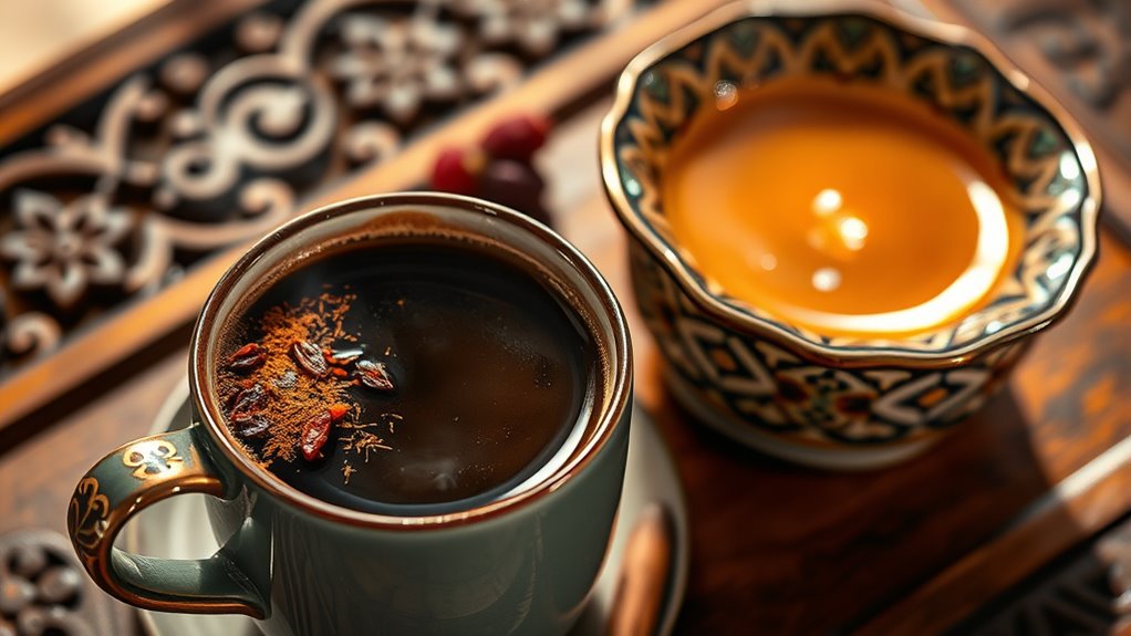 spiced aromatic global coffee