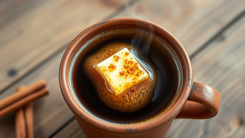 spiced butter coffee ritual