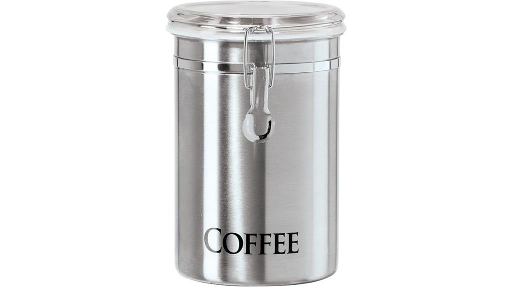 stainless steel coffee container