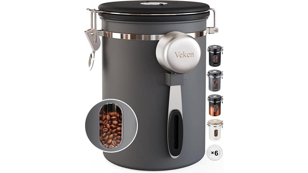 stainless steel coffee container