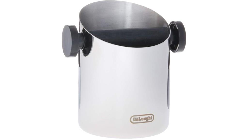 stainless steel coffee knock box