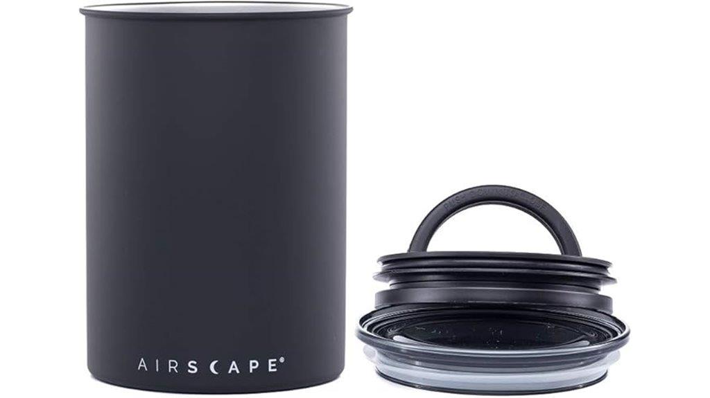 stainless steel coffee storage