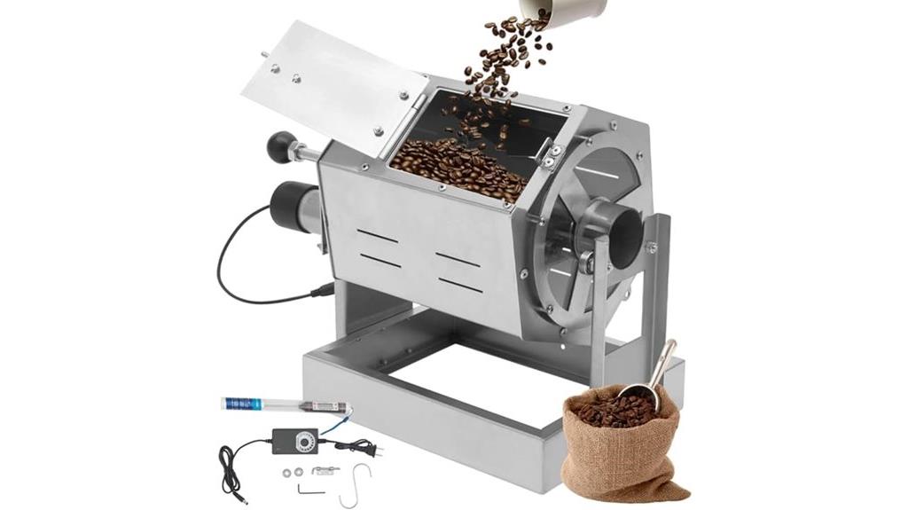 stainless steel drum roaster