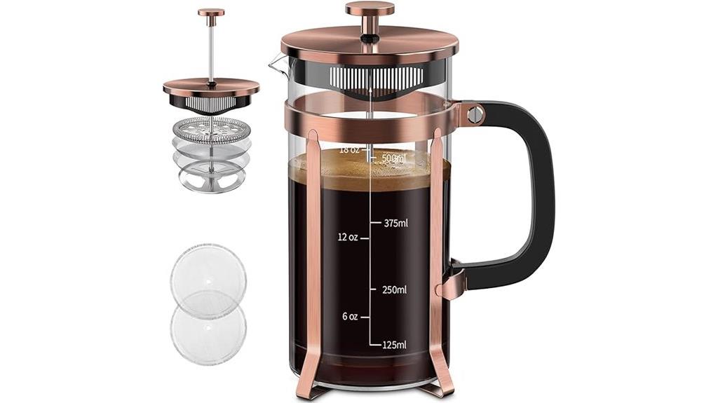 stainless steel french press