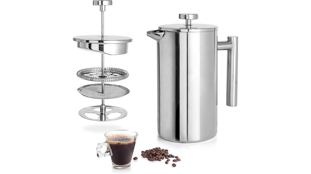 stainless steel french press