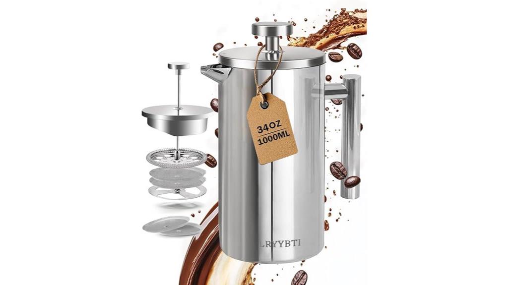 stainless steel french press