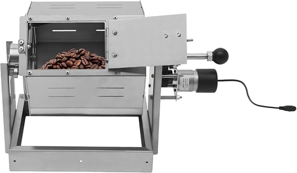 stainless steel roaster machine