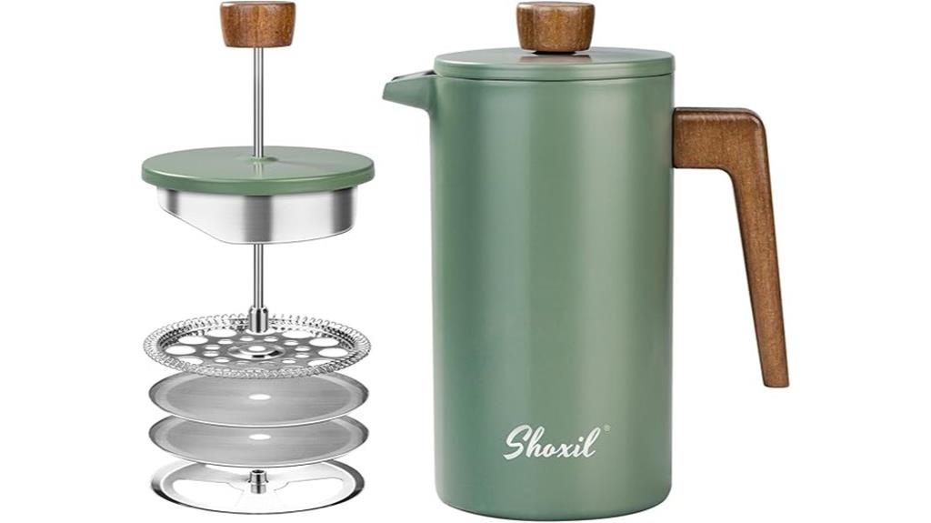 stainless steel wood handle