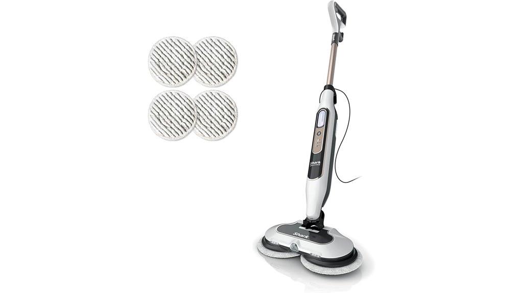 steam mop with led