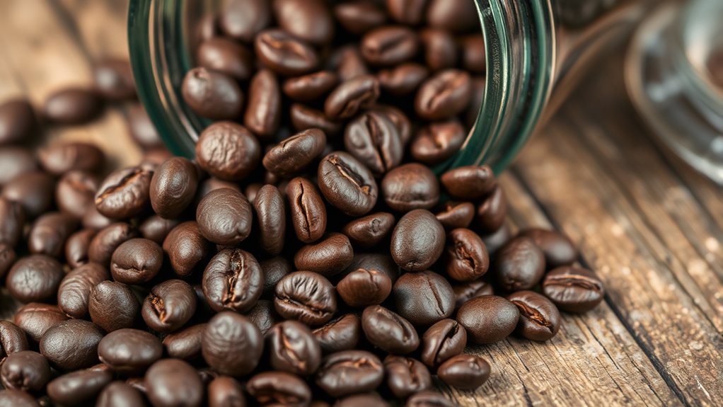 store beans properly airtight