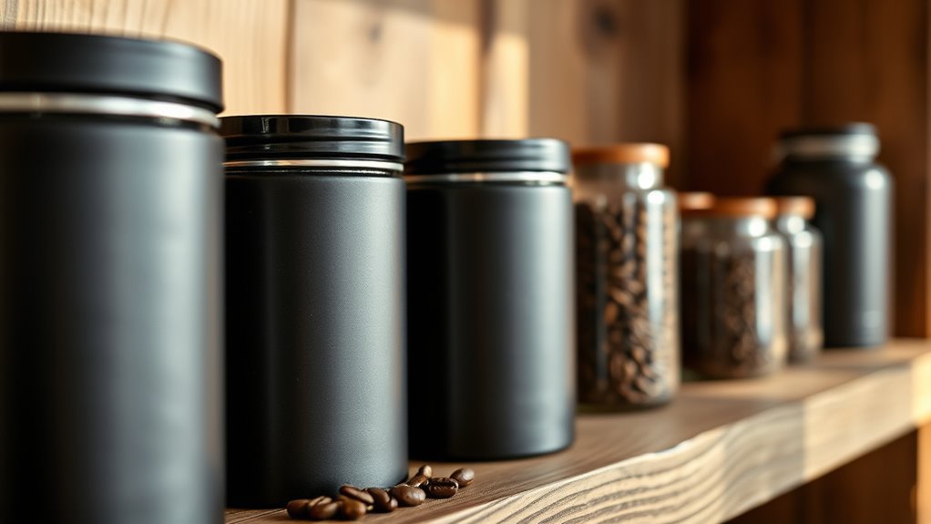store coffee in airtight containers