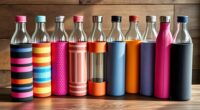 stylish functional glass bottles