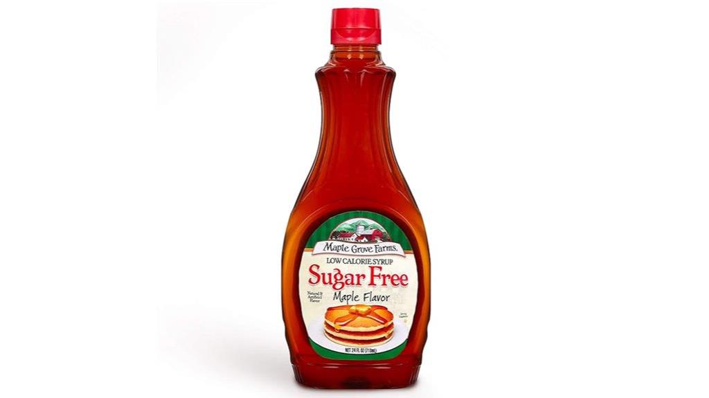 sugar free maple syrup