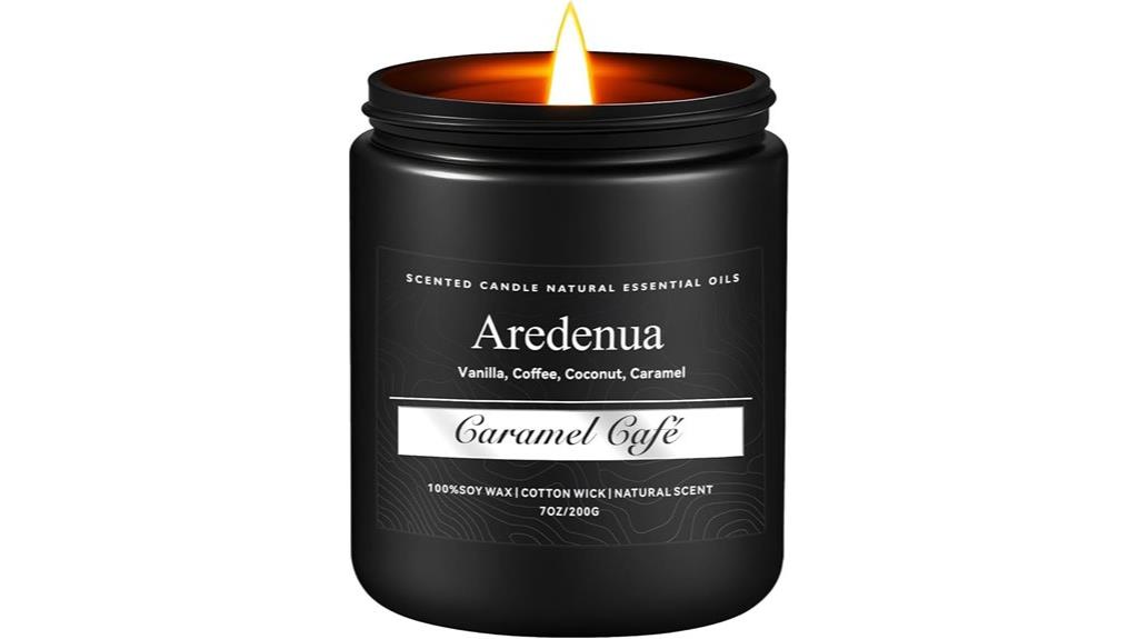 sweet caramel coffee candle