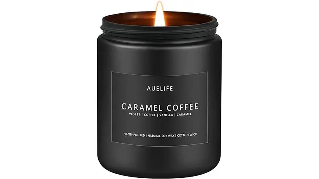 sweet caramel coffee scent
