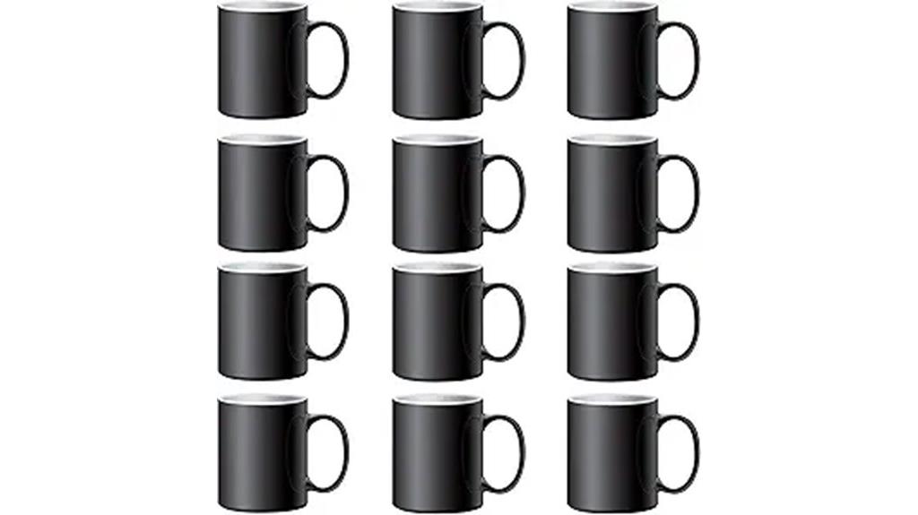 tanglong 12 color coffee mugs