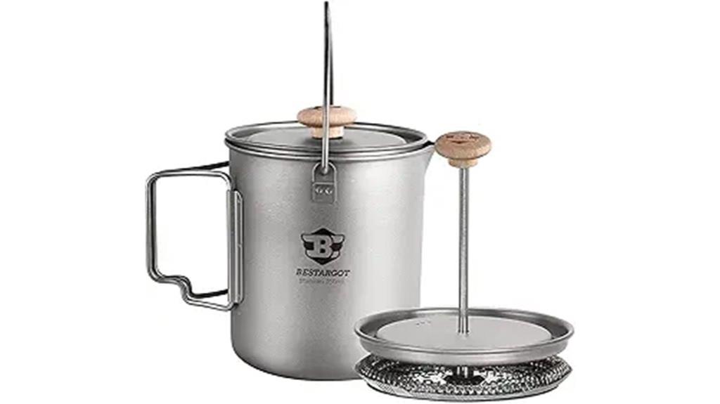 titanium 750ml french press