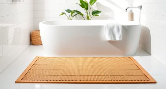 top bamboo bathroom mat options