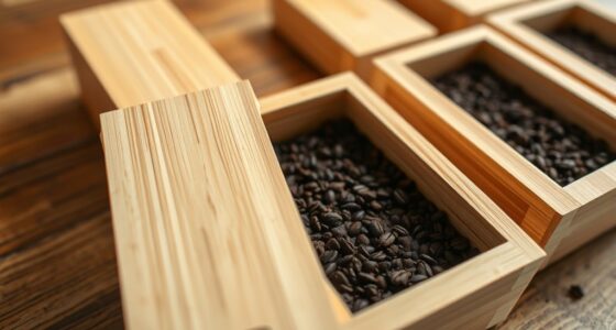 top bamboo coffee knock boxes