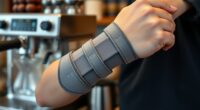 top barista wrist support