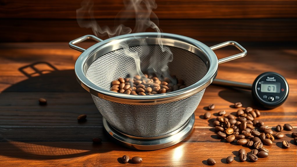 top cooling sieves for coffee