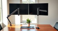 top dual monitor mounts