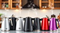 top electric kettles with temp