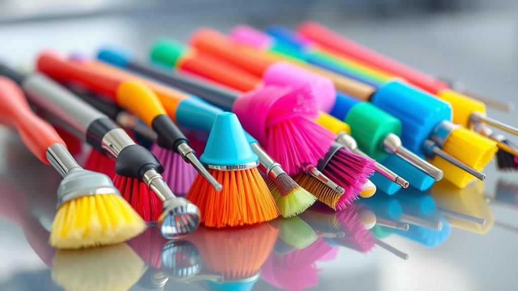 top group head cleaning brushes