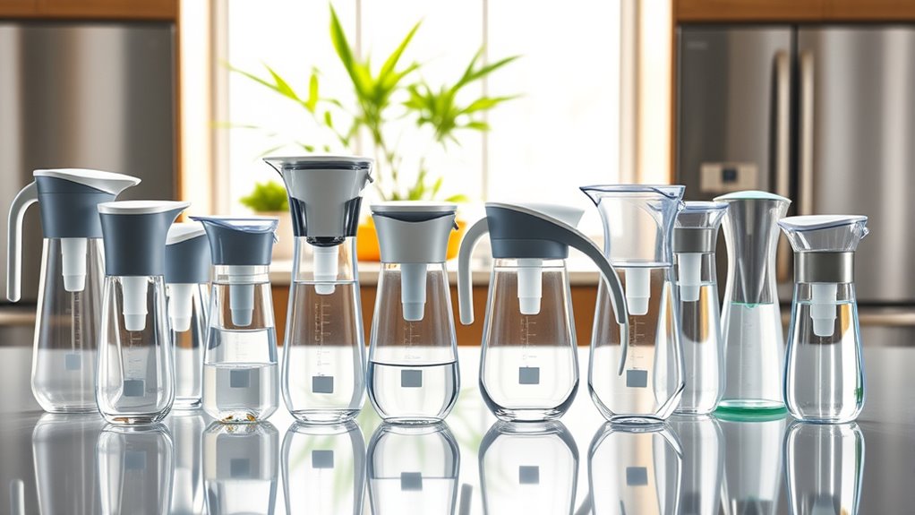 top hard water filter pitchers