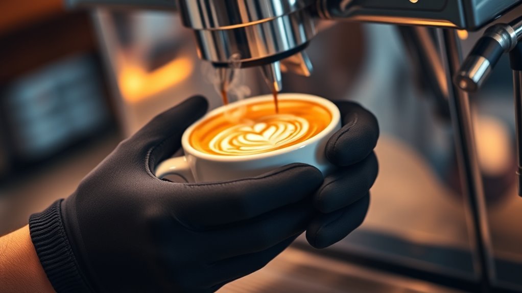 top heat resistant barista gloves