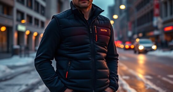 top men s heated winter vests