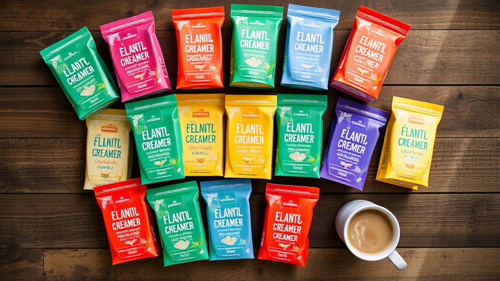 top plant based coffee creamers