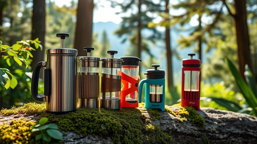 top portable coffee presses