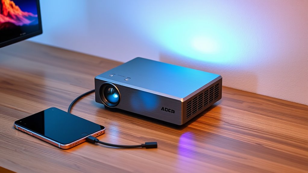 top portable iphone projectors