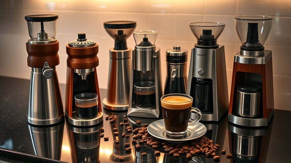 top premium home espresso grinders