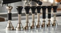 top spring loaded tampers