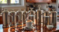 top stainless steel french presses