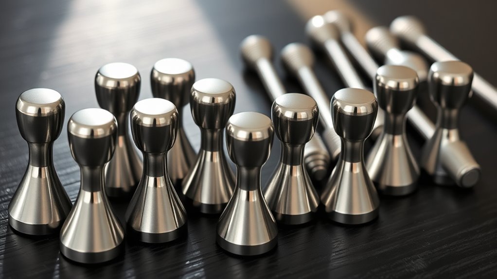 top stainless steel tamperes