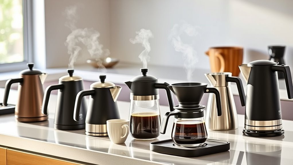 top variable temperature kettles