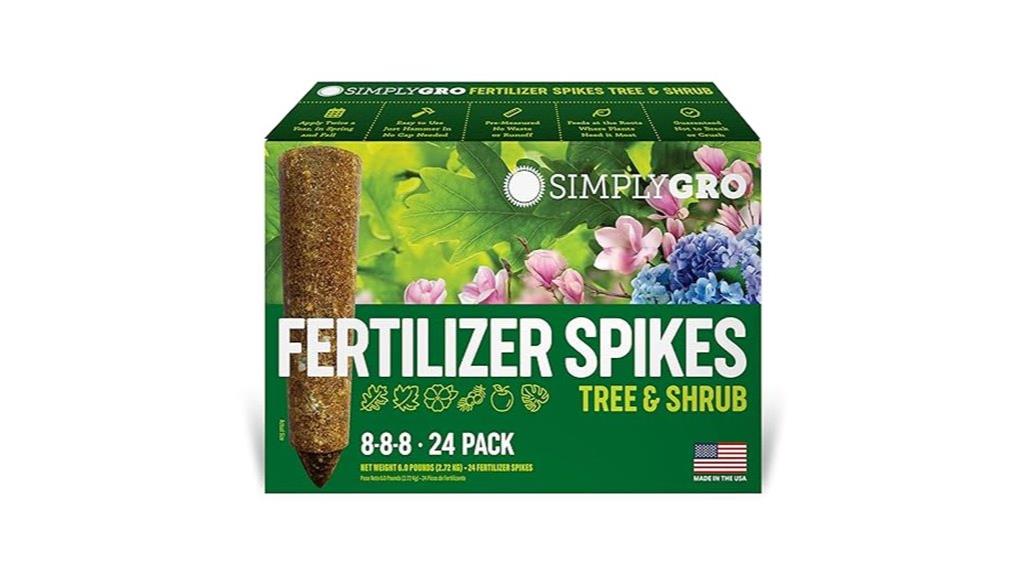 tree shrub fertilizer spikes