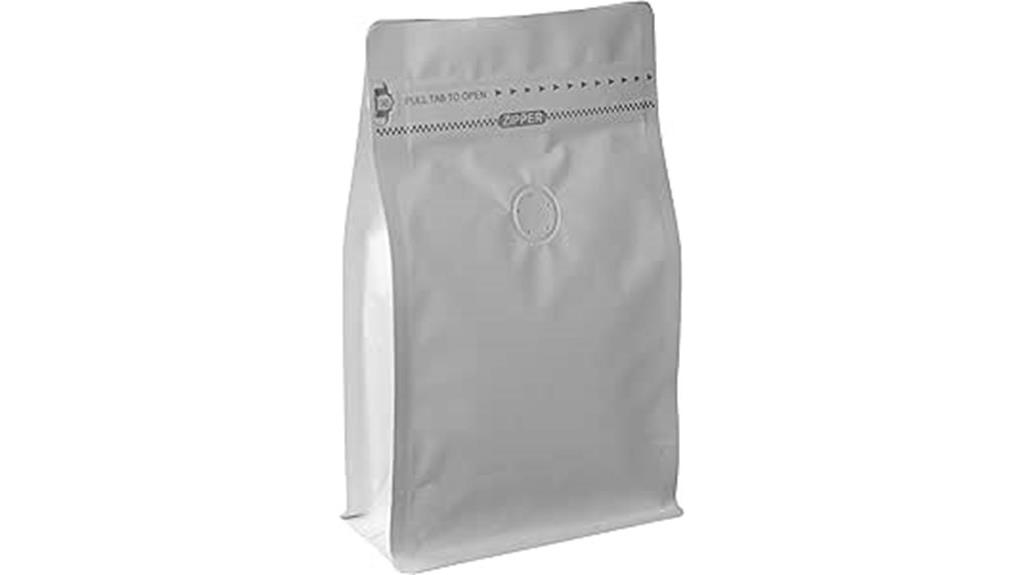 twelve ounce kraft bags