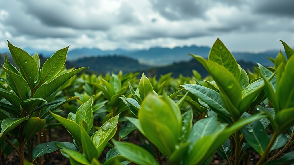 unpredictable rainfall disrupts coffee