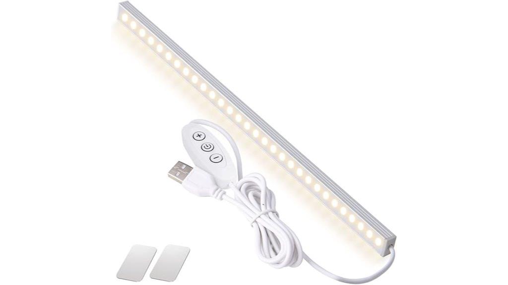 usb dimmable under cabinet lighting