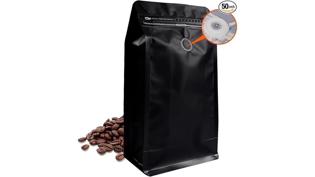valved 1lb coffee bags
