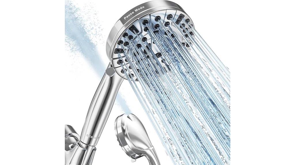 versatile high pressure shower