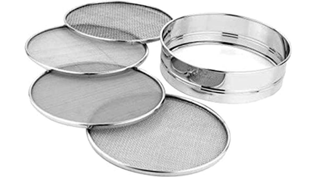 versatile stainless steel sieve