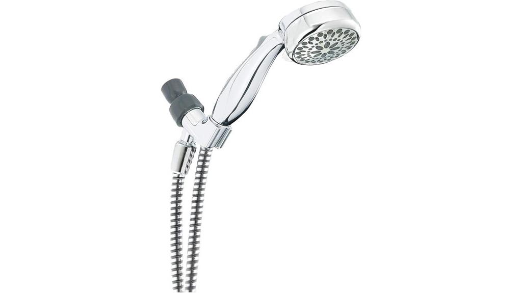 versatile touch clean shower head